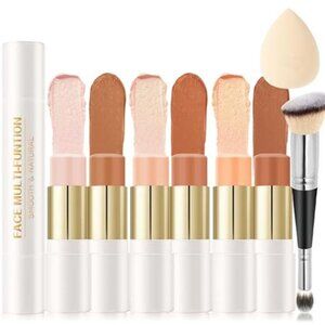 6 Colors Cream Contour Stick Makeup Contour Kit